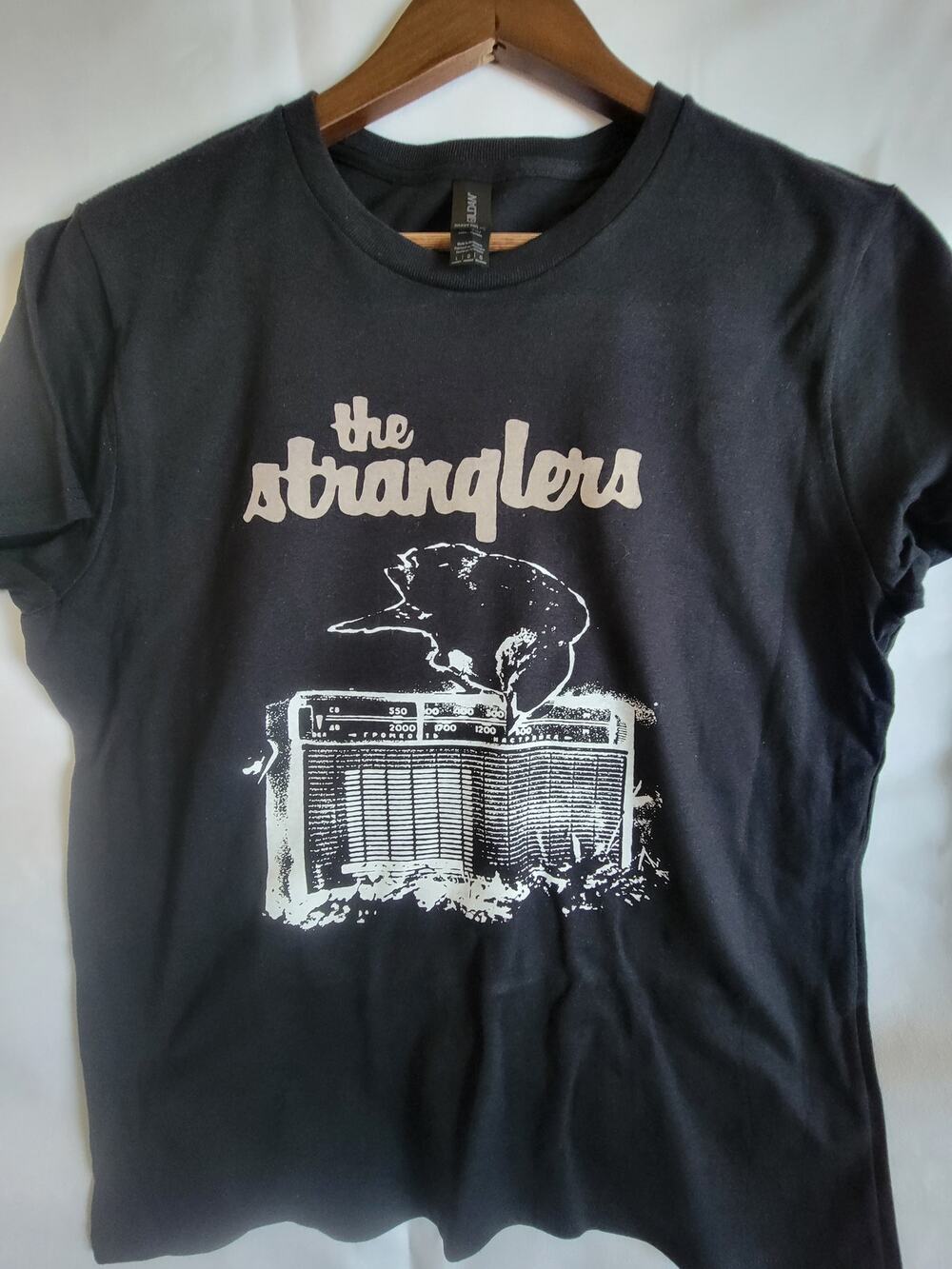 the stranglers  band t shirt Ladies Large  Black